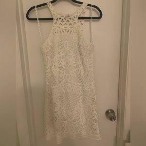 Like new white crocheted lilly Pulitzer dress
